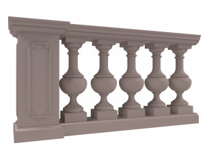 baluster 3D Model
