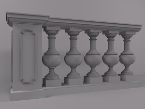 baluster 3D Model