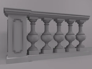 baluster 3D Model