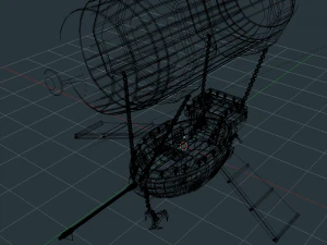 stive ship 3D Model