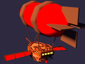 stive ship 3D Model