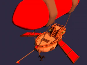 stive ship 3D Model
