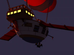 stive ship 3D Model