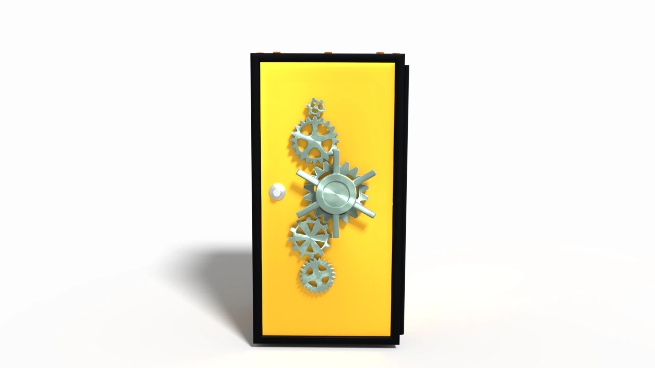 safe 3d 3D Model .c4d .max .obj .3ds .fbx .stl .blend