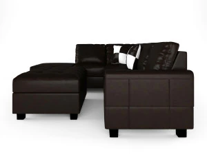 russ sectional with ottoman 3D Model