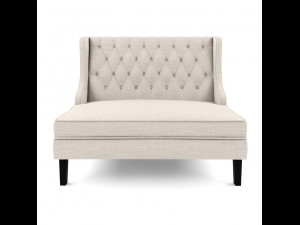 christiansburg tufted standard loveseat Model 3D