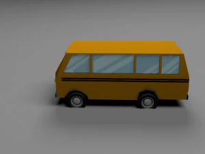 danfo van lp Modelo 3D