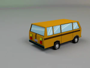 danfo van lp Modelo 3D