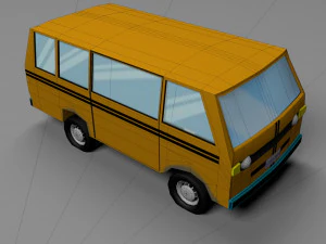 danfo van lp Modelo 3D