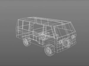 danfo van lp Modelo 3D