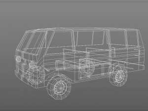 danfo van lp Model 3D