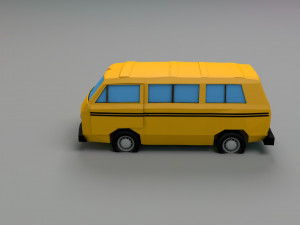 vw danfo van Modelo 3D