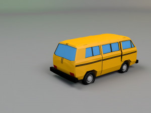 vw danfo van Modelo 3D