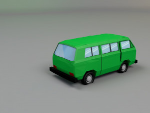 vw danfo van Modelo 3D