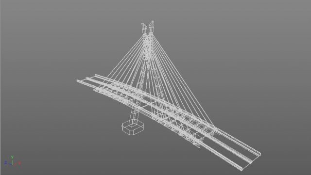 cantilever bridge model