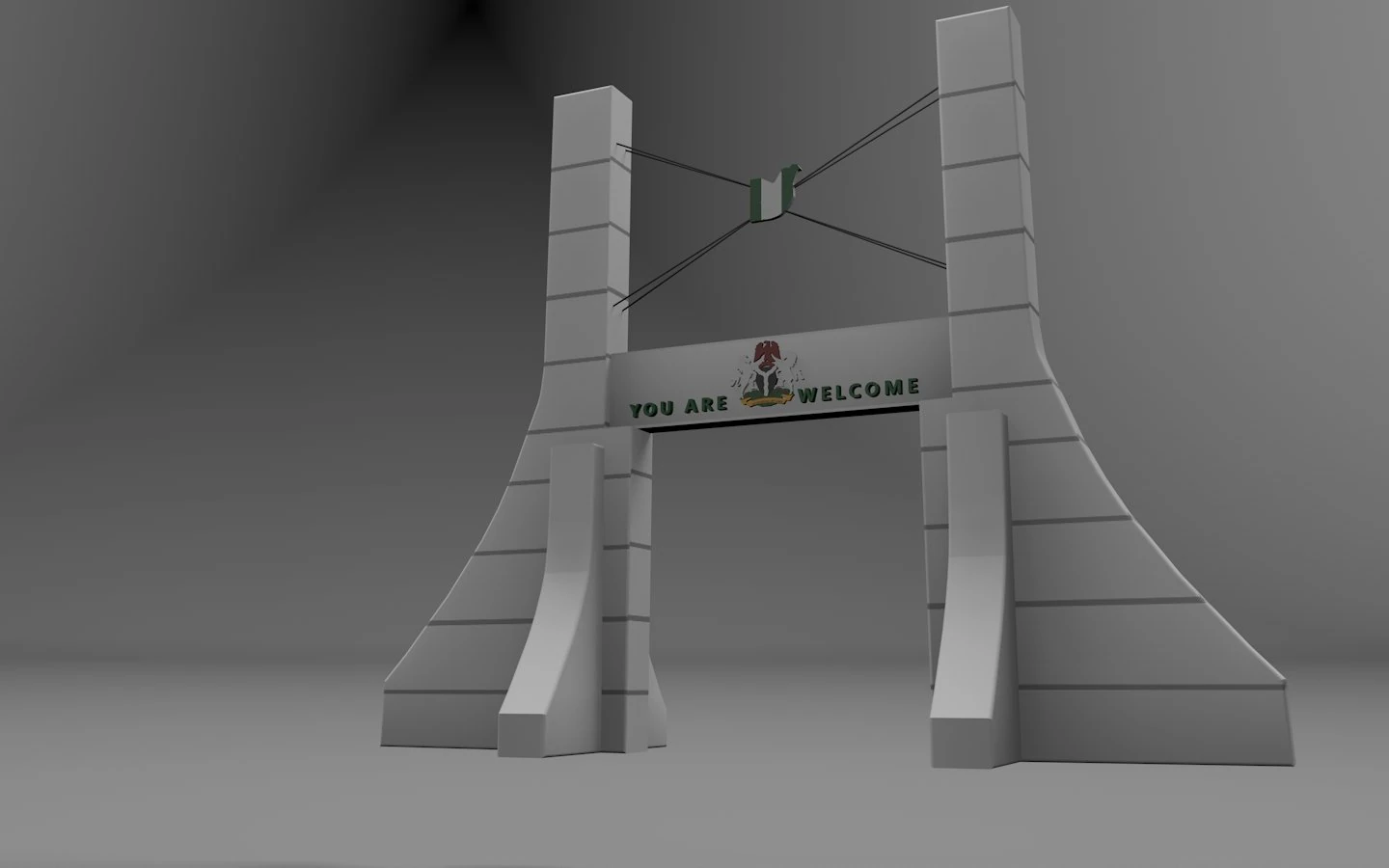 capital gate 3D Model .c4d .max .obj .3ds .fbx .stl .blend 