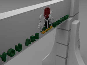 capital gate Modelo 3D