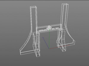 capital gate Modelo 3D