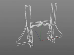 capital gate 3D Model