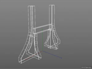 capital gate 3D Model