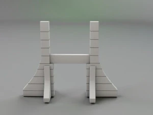 capital gate 3D Model