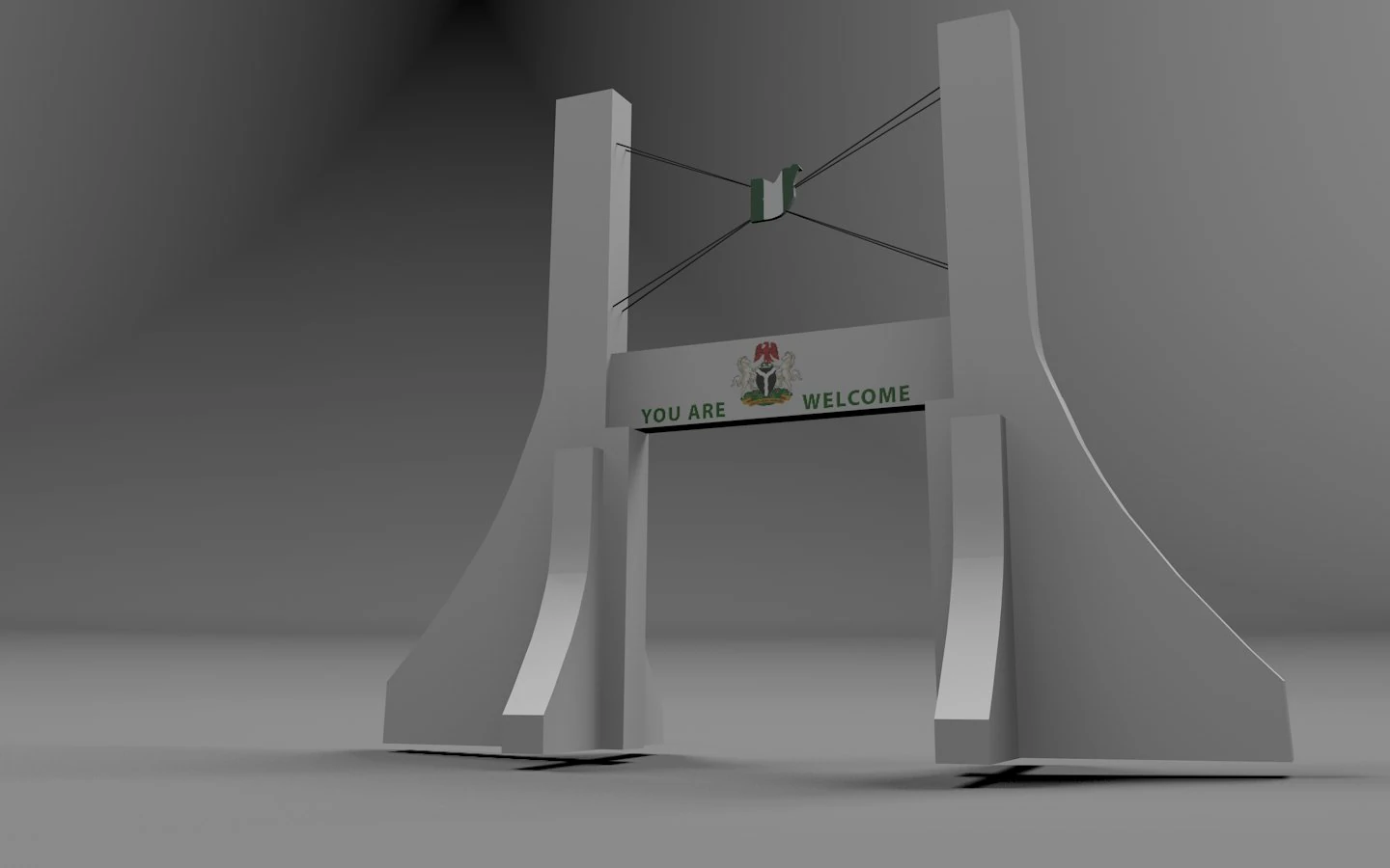 capital gate low 3D Model .c4d .max .obj .3ds .fbx .stl .blend 