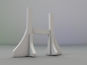capital gate low 3Dモデル