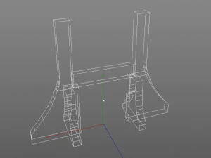 capital gate low 3D Model