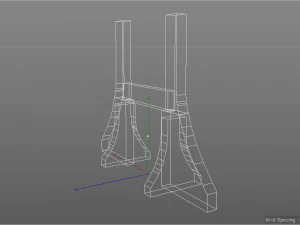 capital gate low 3D Model