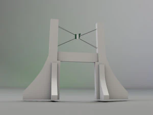 capital gate low 3D Model