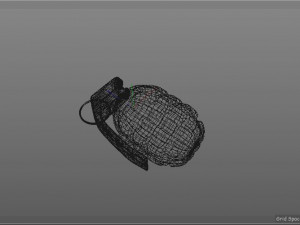 grenade hp 3D Model