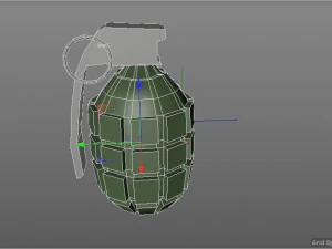 grenade lp 3D Model