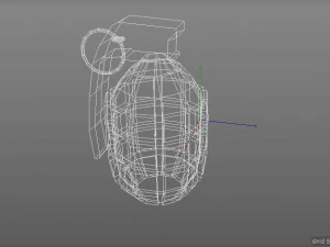 grenade lp 3D Model