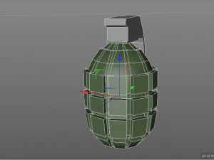 grenade lp 3D Model