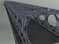 HP steel bridge Points 3D Model
