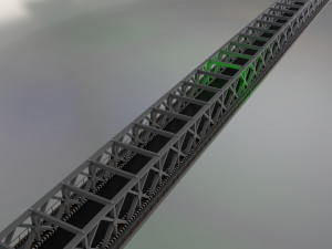 lp steel bridge points 3D 모델