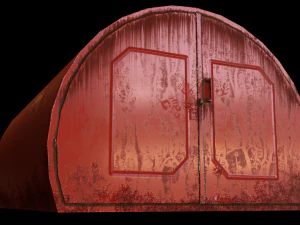 Garage red 3D Model