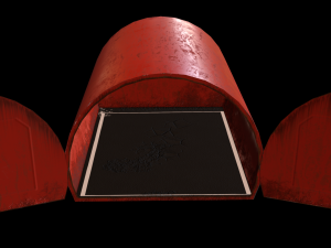 Garage red 3D मॉडल