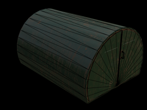 Garage green hemisphere 3D 모델