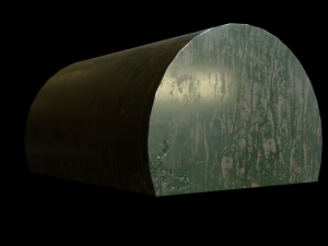 Garage green hemisphere 3Dモデル
