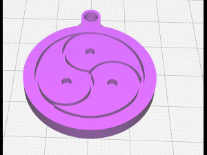 keychain 1 3D Model