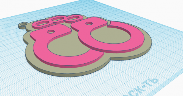 bdsm keychain 2 3D 模型 .c4d .max .obj .3ds .fbx .stl .blend 