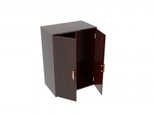 brown cupboard 3D Модель