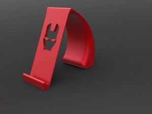 ironman phone holder Model Cetak 3D