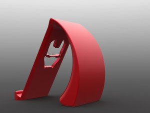 ironman phone holder Model Cetak 3D