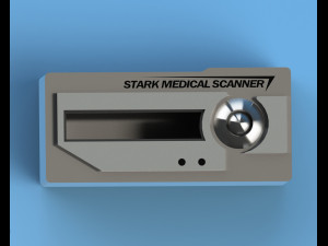 ironman ii palladium meter - stark medical scanner 3D प्रिंट मॉडल
