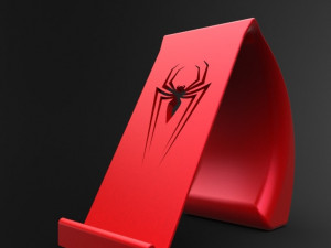 spiderman phone holder Modelo de Impressão 3D