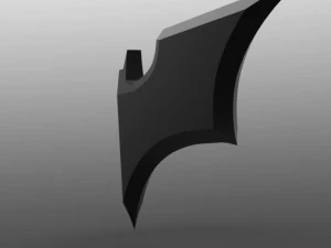 half batarang mirror accessory 3D Print Model