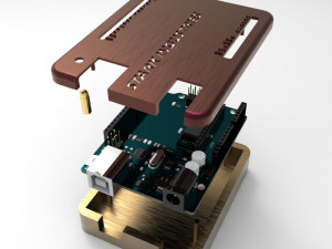 arduino uno stark endustries creations case Model Cetak 3D