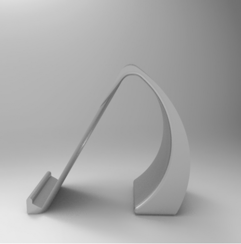apple iphone holder Modelo de impresión 3D .c4d .max .obj .3ds .fbx .stl .blend 